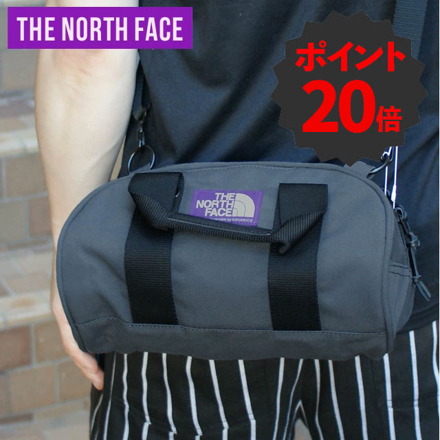 パープルレーベル　フィールドデミダッフルバッグ　NN7354N　ブラック　新品 ◇[NN7354N]THE NORTH FACE PURPLE LABEL (ザ・ノース・フェイス