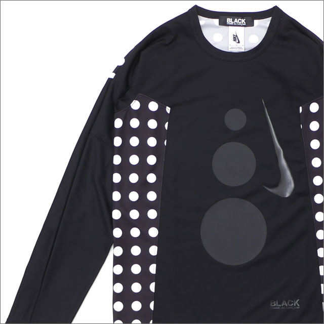 【楽天市場】BLACK COMME des GARCONS ブラック コムデギャルソン x ナイキ NIKE BIG DOT SWOOSH L ...