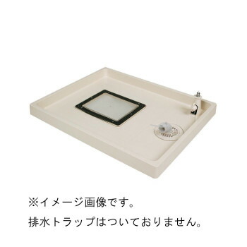 アイボリーホワイト 生活家電 メーカー直送のため配送日時指定 同梱 代引不可 前払い決済は 支払い後の注文確定となります エスティーム ダイレクト テクノテック Tsc800 Clw1 専用置き台 テクノテック 洗濯機用防水パン コックタッチエンデバー