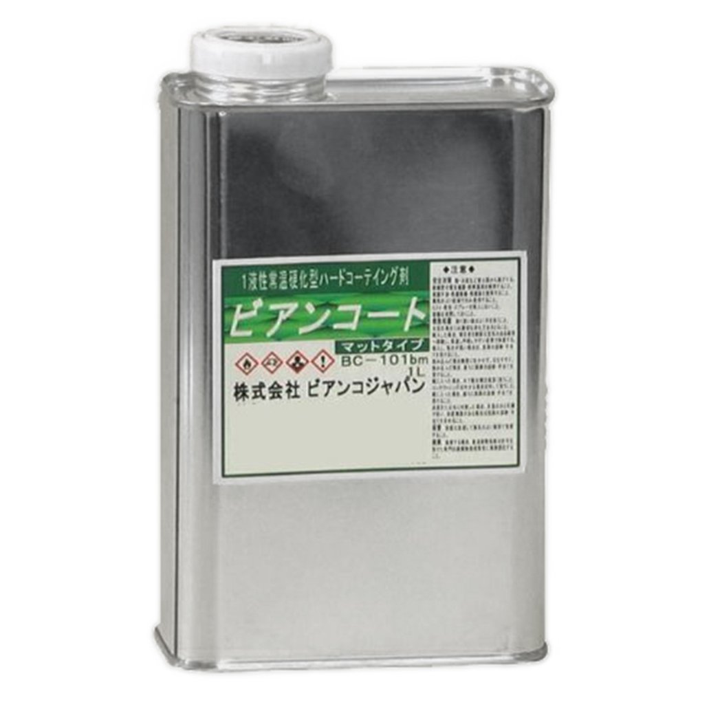 立ち会い場上塗り 瑠璃上塗り剤 【お役目用】 ビアンコート B ツヤなし/UV打つ手なし 1L缶 BC-101BM ビアンコジャパン DIY 床 蝋涙 傷押しとどめる 大洗い濯ぎ 防御すること 犬 上滑り打ちきり 長椅子 洗い濯ぎ 引き越す