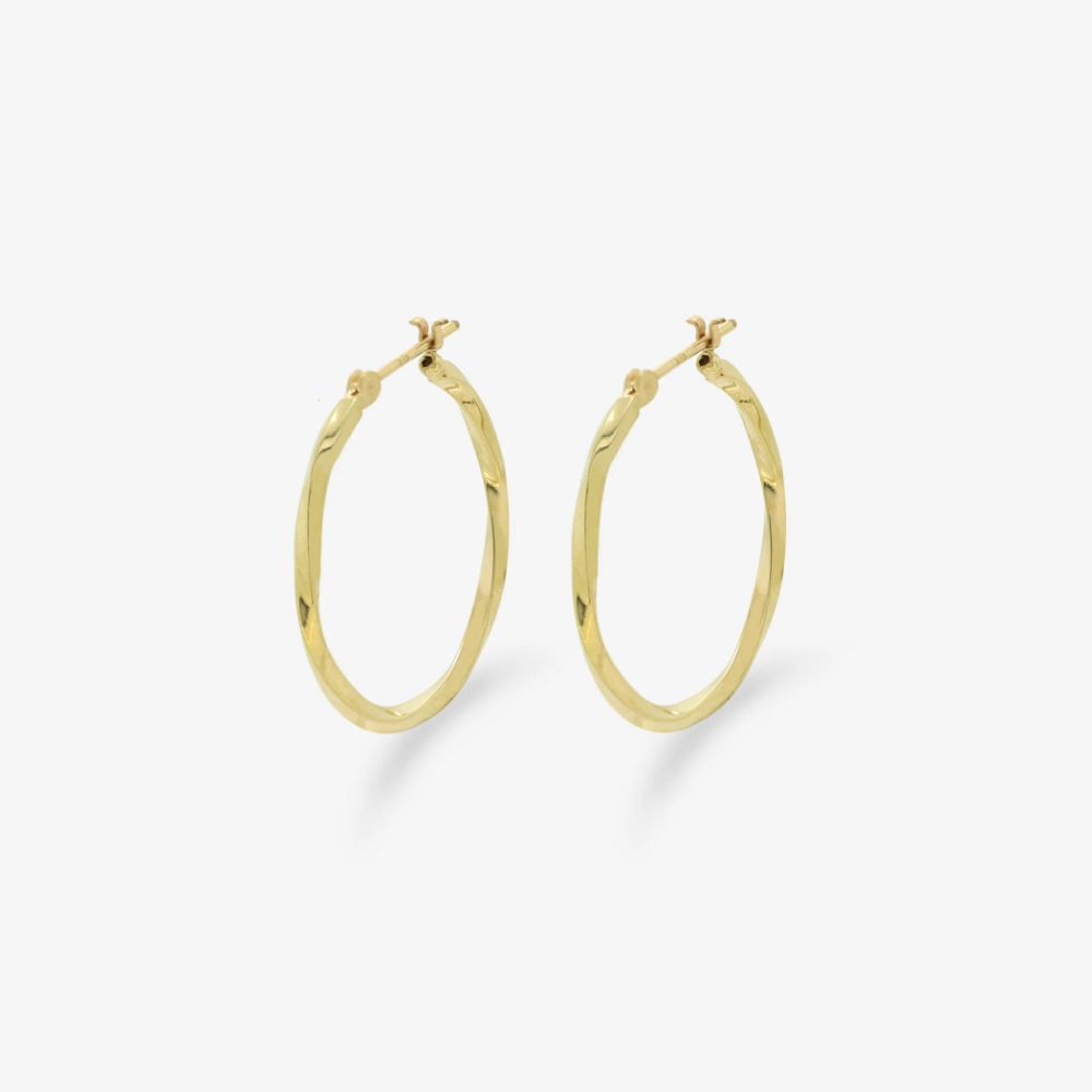 【数量限定SALE 30％OFF】 ピアス フープピアス レディース K10 イエローゴールド 10k 10金 【 ESTELLE エステール 】 プレゼント 贈り物 ギフト 20代 30代 40代 50代 60代 ジュエリー