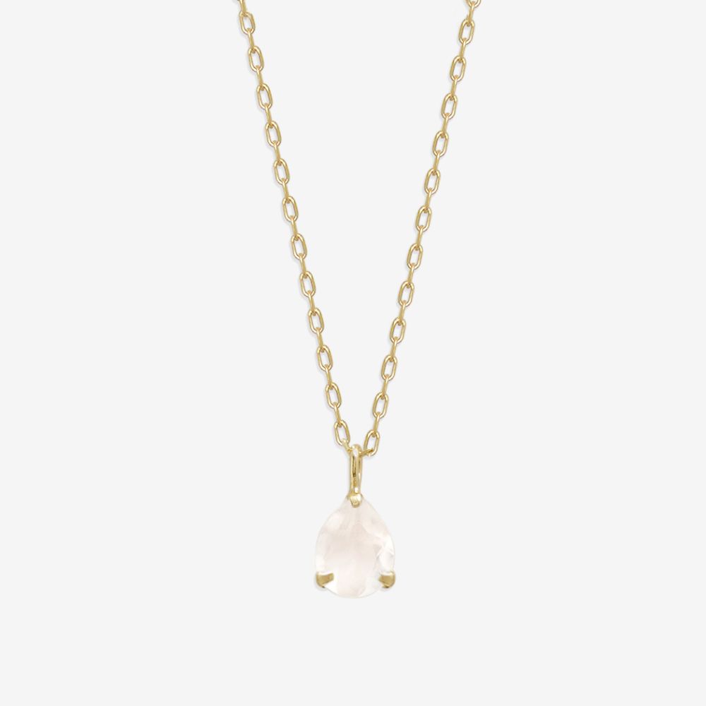 【5％OFFクーポン! 4/18 0:00-4/21 9:59迄】 【 ESTELLE エステール 】 WEB限定 ネックレス レディース ムーンストーン K10 イエローゴールド 10k 10金 ドロップ しずく 6月誕生石 0452-8216-0019 母の日 プレゼント 贈り物 ギフト 20代 30代 40代 50代 60代 ジュエリー