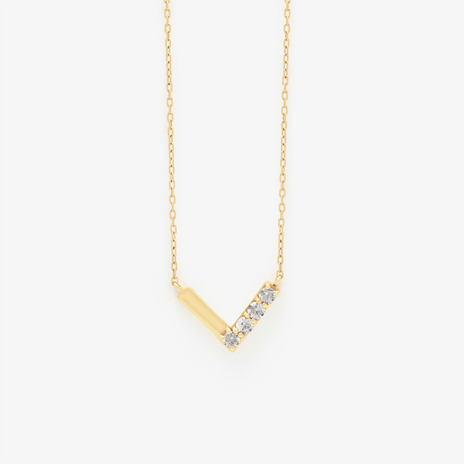 【 ESTELLE エステール 】 ネックレス レディース ダイヤモンド K10 イエローゴールド 10k 10金 4月誕生石 0344-3353-0019 プレゼント 贈り物 ギフト 20代 30代 40代 50代 60代 ジュエリー
