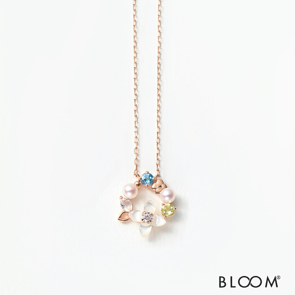 楽天市場 ネックレス レディース ルビー K10 ピンクゴールド 10k 10金 Bloom ブルーム 卒業式 卒園式 入学式 入園式 プレゼント 贈り物 ギフト 記念日 誕生日 ジュエリー アクセサリー ブランド Bloom Online Store 楽天市場店
