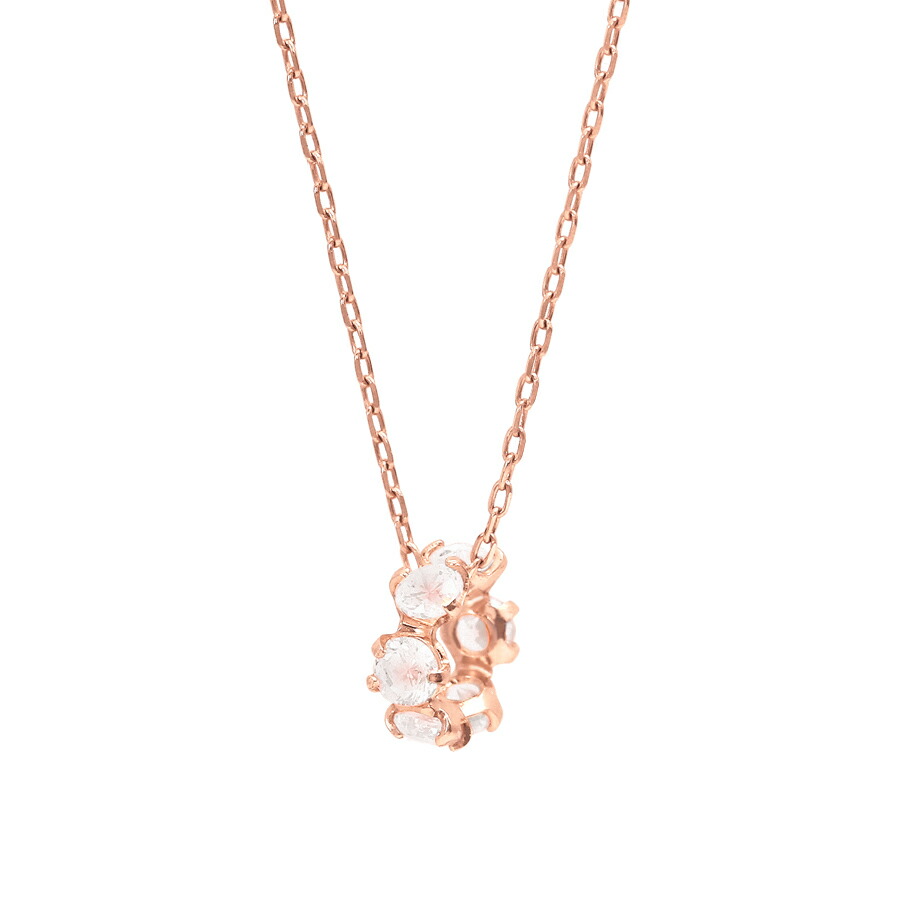 【5％OFFクーポン! 4/18 0:00-4/21 9:59迄】 2026 Spring Collection ネックレス レディース ローズクォーツ K10 ピンクゴールド 10k 10金 【 BLOOM ブルーム 】 母の日 プレゼント 贈り物 ギフト 20代 30代 40代 50代 60代 ジュエリー