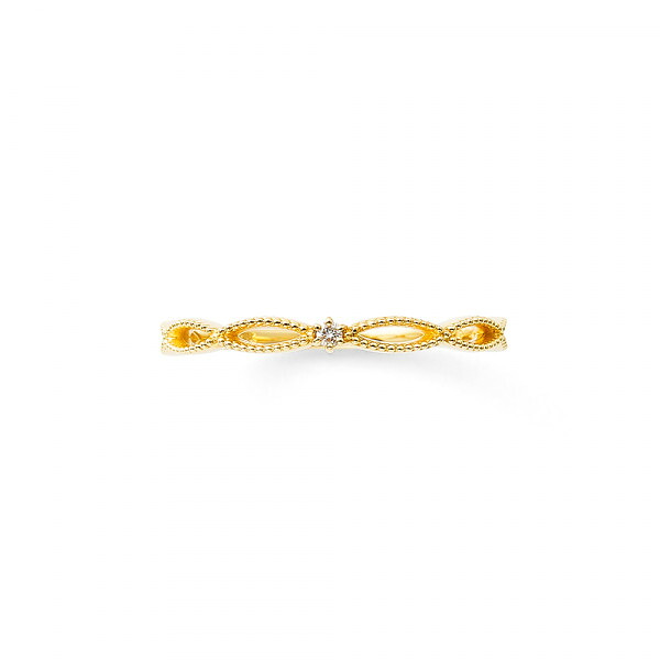 リング 指輪 レディース ダイヤモンド K18 イエローゴールド 18k 18金 一粒 【 BLOOM ブルーム 】 プレゼント 贈り物 ギフト 20代 30代 40代 50代 60代 ジュエリー