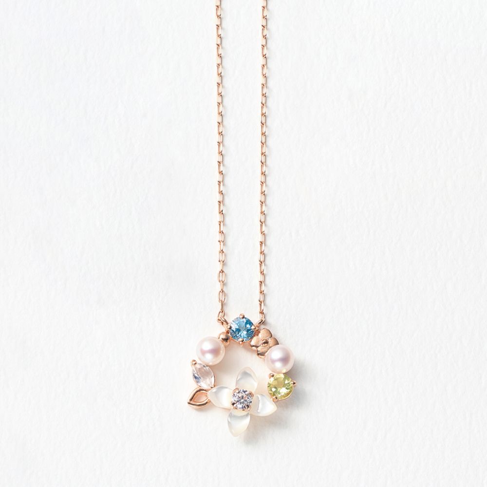 BLOOM♡K10アメジスト♡在庫少♡誕生花ネックレス♡紫陽花♡エステール 楽天市場】【7/25 0:00-7/26 1:59迄クーポン有】 ネックレス