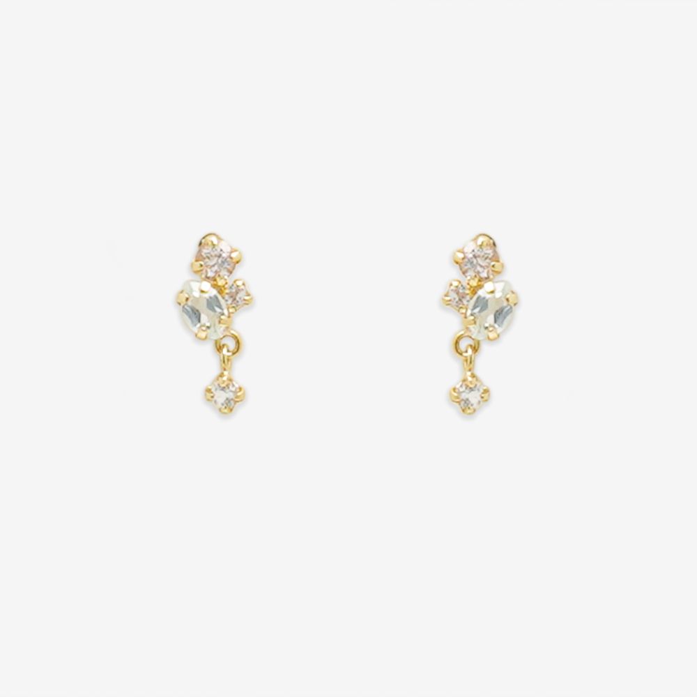 楽天市場】【 WEB限定 】 ピアス レディース ガーネット K10