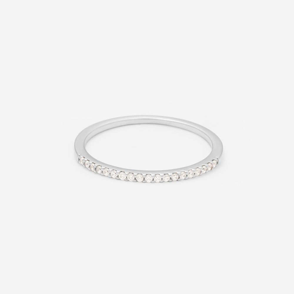 【5％OFFクーポン! 4/18 0:00-4/21 9:59迄】 リング 指輪 エタニティ レディース キュービックジルコニア シルバー 【 BLOOM ブルーム 】 母の日 プレゼント 贈り物 ギフト 20代 30代 40代 50代 60代 ジュエリー 10,725円
