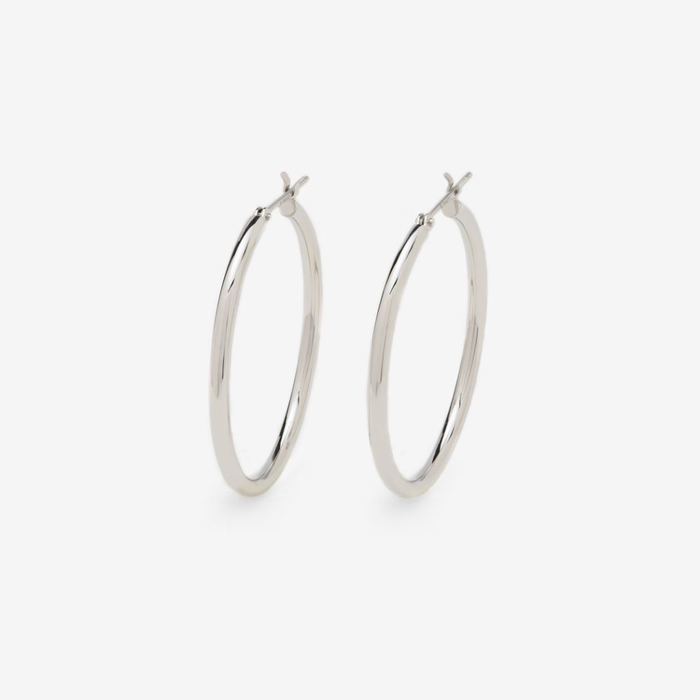 【 ESTELLE エステール 】 ピアス フープピアス レディース プラチナ 0202-3663-0019 プレゼント 贈り物 ギフト 20代 30代 40代 50代 60代 ジュエリー｜BLOOM ONLINE STORE 店