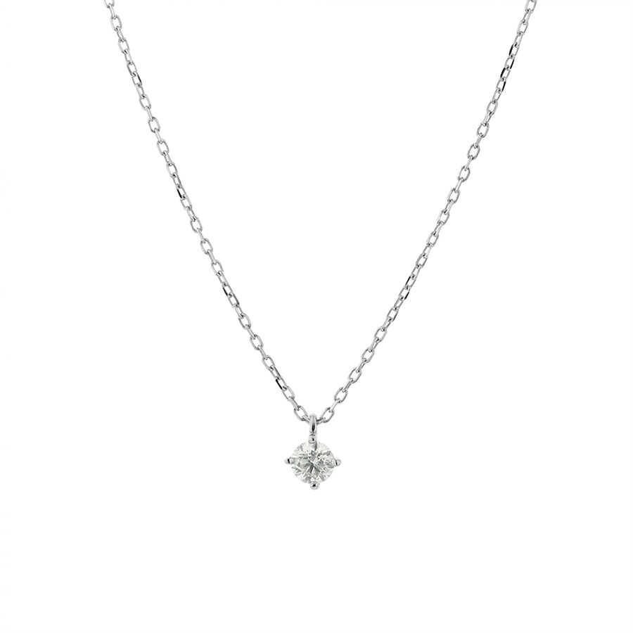 楽天市場 ネックレス レディース ダイヤモンド プラチナ シンプル 0 2カラット 一粒 Bloom ブルーム プレゼント 贈り物 ギフト 記念日 誕生日 ジュエリー アクセサリー ブランド Bloom Online Store 楽天市場店