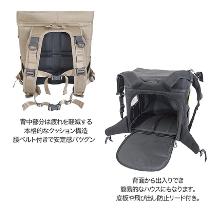 市場 ポイント3倍 バックパック Backpack 横揺れしない 新幹線 ペットリュック 肩掛け 小型犬 電車 中型犬 旅行 キャリー カバン Carry Root 通院