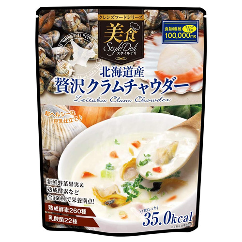 ダイエットx美味しさ の両立を実現したこだわりレシピ 美食スタイルデリ クレンズスープ イタリア産 贅沢トマトポタージュ 440g 31食分 1食あたり40 5kcal 粉末スープ お得な特別割引価格