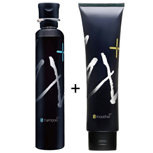【セット】アメイジングウォーター　AW78　ヘアシャンプーEL＋ 200ml + スムーサーEL+ 150g 中央有機化学