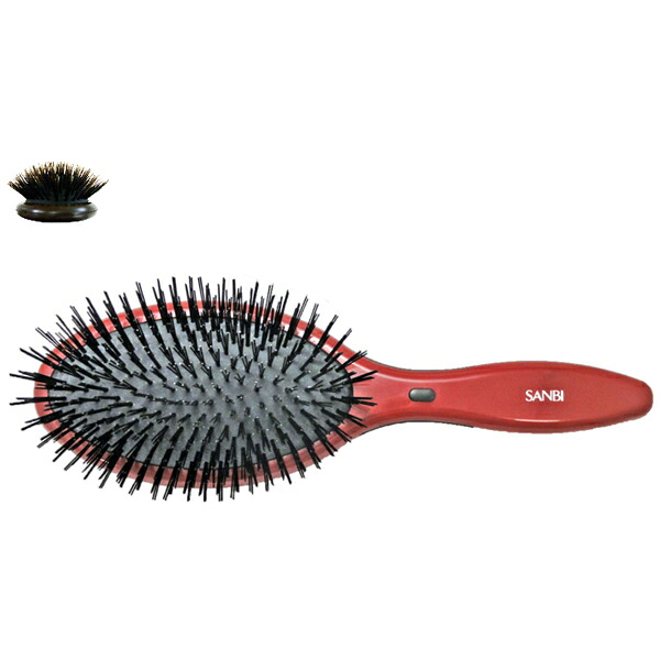 sanby刷子bc-221/太阳二bc系列/梳子/一对植毛/sanbi hair brush bc
