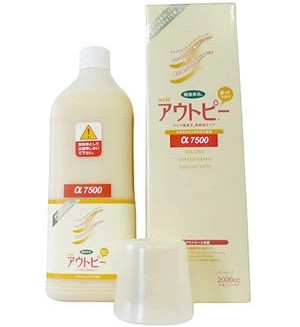 NEW アウトピーα7500 2L バイオマグマ温泉玉 濃縮液 標準希釈倍率 7500倍 バナジウム ゲルマニウム 天然成分 冷え性 乾燥肌 敏感肌 かゆみ 赤ちゃん お年寄り シニア 熟睡 イオン 入浴剤 ニューアウトピーアルファ ゴールド興産 正規品【送料無料/沖縄・離島除く】