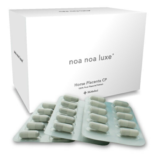 noa noa Luxe ノアノアリュクス ホースプラセンタCP 60粒 馬プラセンタ 赤ちょうちん一人占め品 置き目品【貨物輸送無料/沖縄・離島除く】