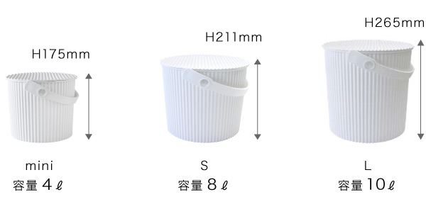 楽天市場 布ナプキンのつけおきにおすすめ フタ付バケツ オムニウッティ S 8l つけおき バケツ 蓋つき 布ナプ 布おむつ おむつカバー 出産準備 マタニティ 出産祝い 出産ギフト バケツ リネンナ 布ナプキン 洗濯洗剤rinenna リネンナ