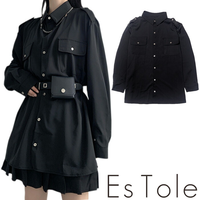 楽天市場】【送料無料】EsTole ミリタリーパンクツーピース ワンピース 