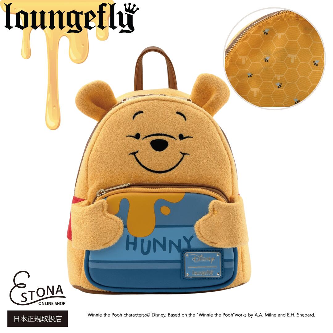 【Loungefly公式】WINNIE THE POOH BACKPACK-CSK ディズニーくまのぷーさん はちみつ バックパック リュック キャラクター グッズ コレクター お出かけ｜ESTONA ONLINE SHOP 店 15,048円