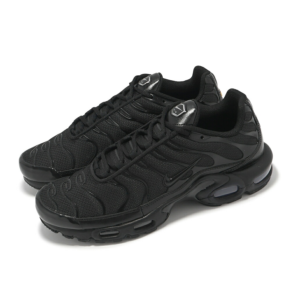 NIKE AIR MAX PLUS QS GS PLUS QS GS BLACK BLACK 20 04 0291 7 premium