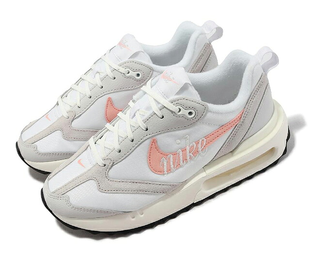 NIKE WMNS AIR MAX DAWNナイキ レディースカジュアルシューズWHITE 23-10-S#70