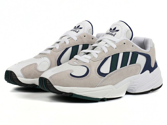 ADIDAS YUNG-1 WHITE/NOBLE GREEN/DARK BLUEアディダス ヤング-1 白紺緑｜ＥＳＴ premium