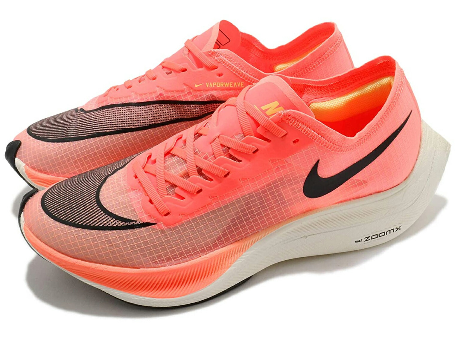 NIKE ZOOM X VAPORFLY NEXT%ナイキ ズーム X ヴェーパーフライ ネクスト% ブライトマンゴー BRIGHT  MANGO/BLACKENED BLUE | ＥＳＴ premium