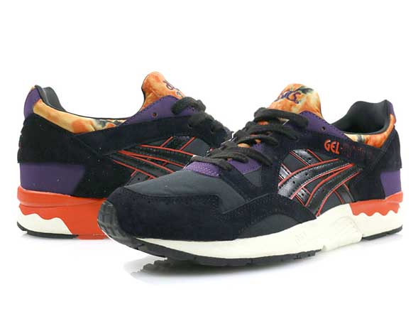 ASICS TIGER GEL-LYTE VBLACK/BLACKアシックス 先だつもの点火装置5 黒赤