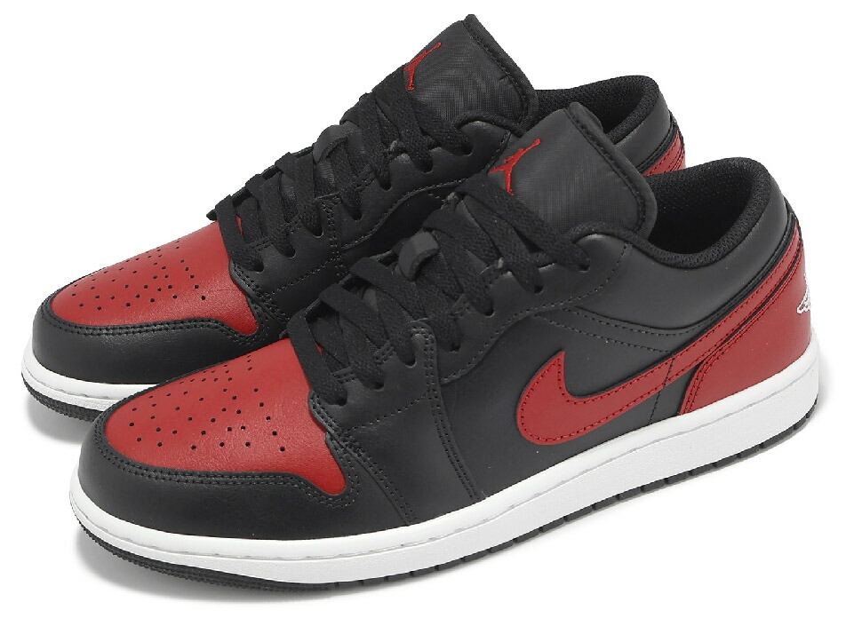 NIKE AIR JORDAN 1 LOW 【Bred】【ブレッド】 ナイキ エア ジョーダン 1 LOW 黒赤 Black/Varsity Red-White 25-01-S#70