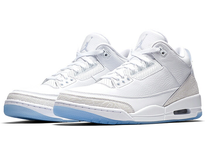 jordan retro 3 triple white