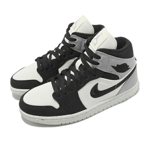 楽天市場】NIKE AIR JORDAN 1 MID SE (GS) NEWSPAPER AIR TIMES black