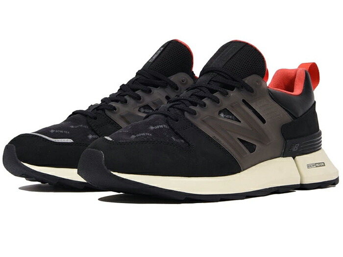 楽天市場】NEW BALANCE MS247GTX BLACK/WHITE【GORE-TEX】【ゴアテック