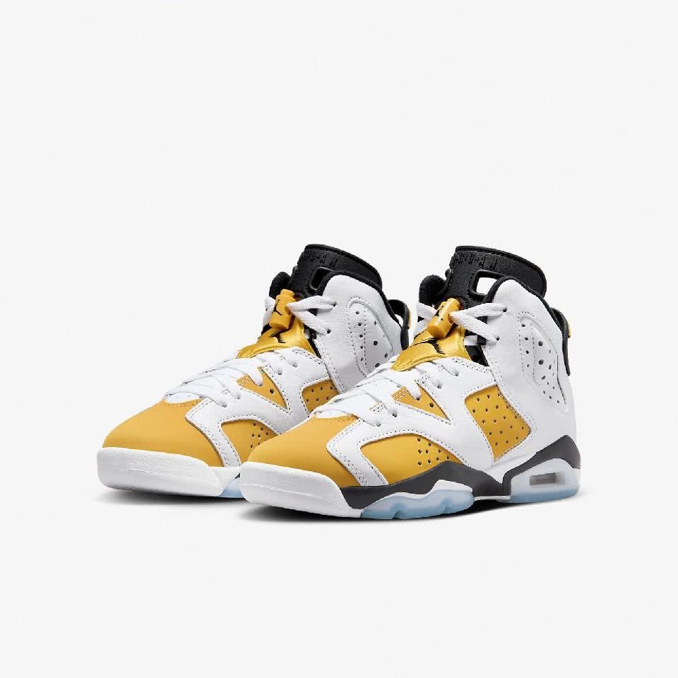 NIKE AIR JORDAN 6 RETRO GS ナイキ   キッズ、レディースシューズ 25-08-S#70