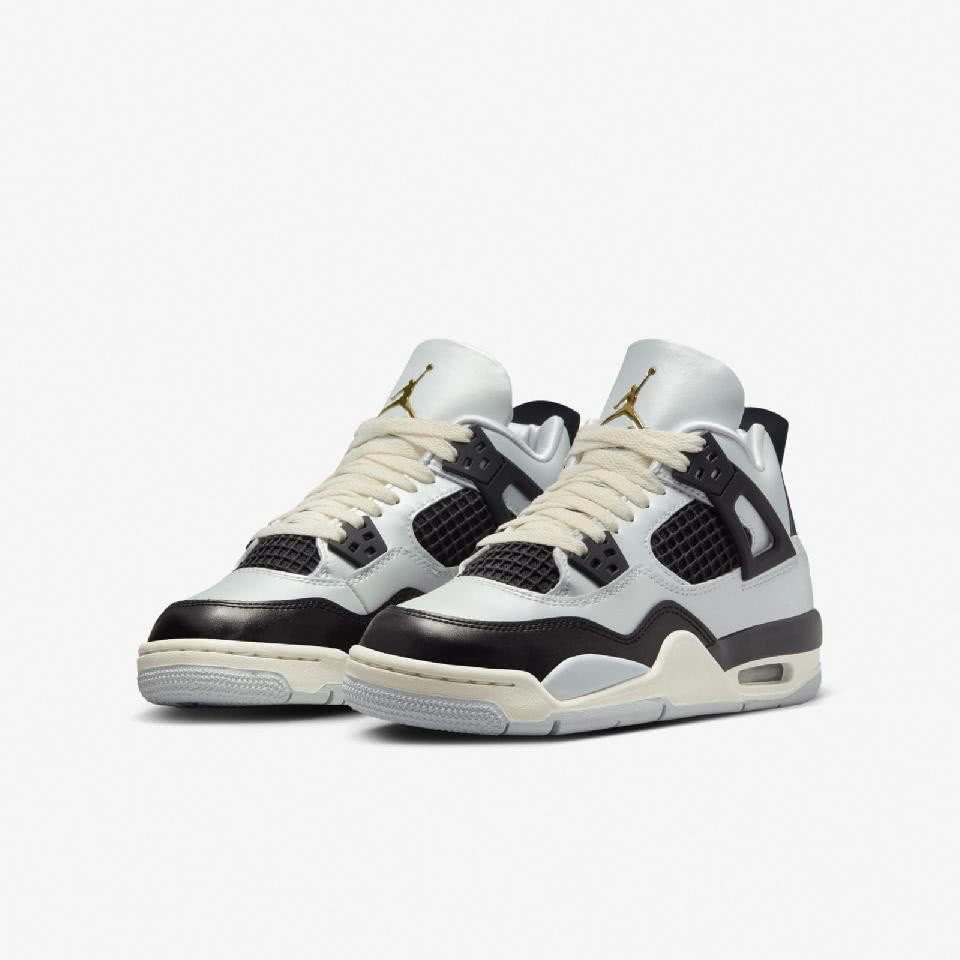 NIKE AIR JORDAN 4 RETRO GS ナイキ   キッズ、レディースシューズ  25-06-S#70