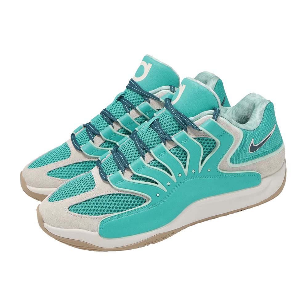 NIKE KD18EP バスケットボールシューズ ホワイト/ブルー/イエロー NIKE