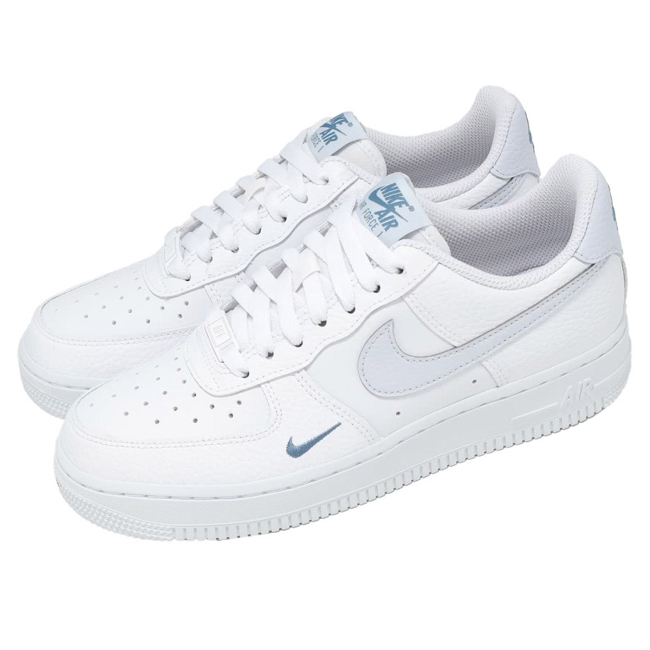 NIKE WMNS AIR FORCE 1 07 ナイキ ウィメンズ エア フォース 1 07 白ブルー White Aegean Storm 26-02 #80