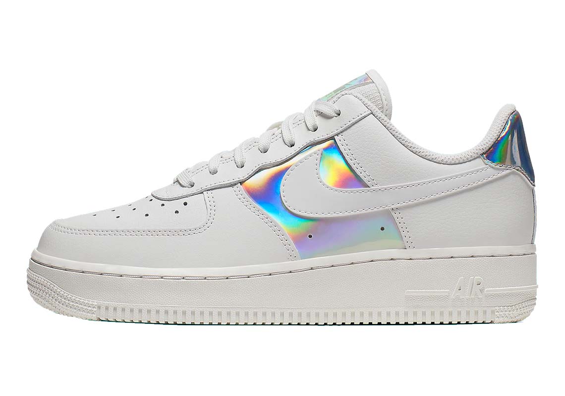 nike air force 1 white metallic silver