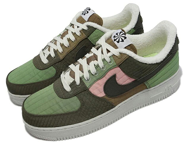NIKE AIR FORCE 1 07 LX NN ナイキ メンズカジュアルシューズ GREEN22-03-T #70 -J