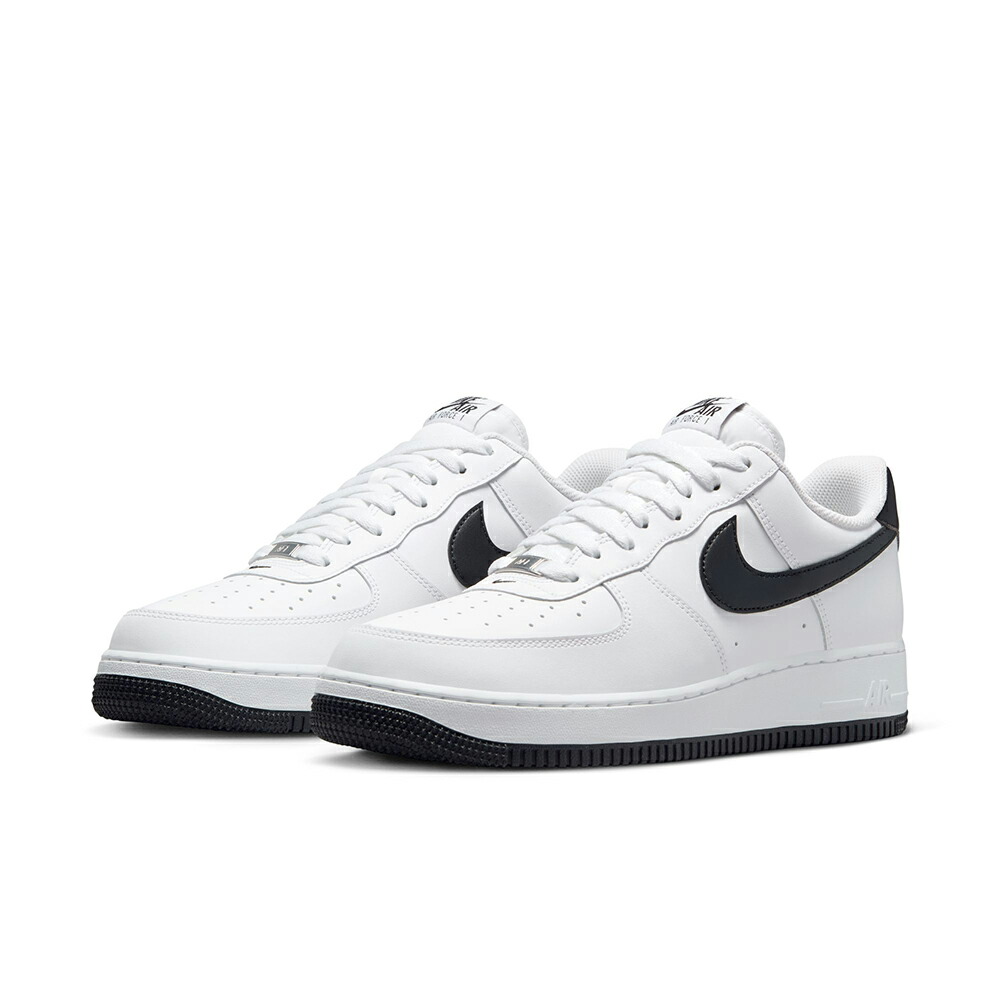 NIKE AIR FORCE 1 07 ナイキ エアフォース 1 '07 白黒 WHITE BLACK 24-04-S#70