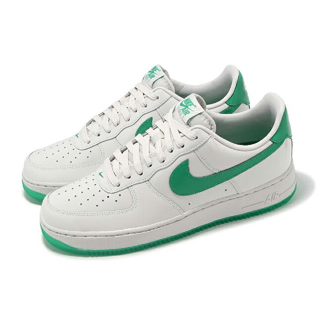 NIKE AIR FORCE 1 07 PRM ナイキ エア フォース 1 07 プレミアム 白緑エナメル 24-05-S
