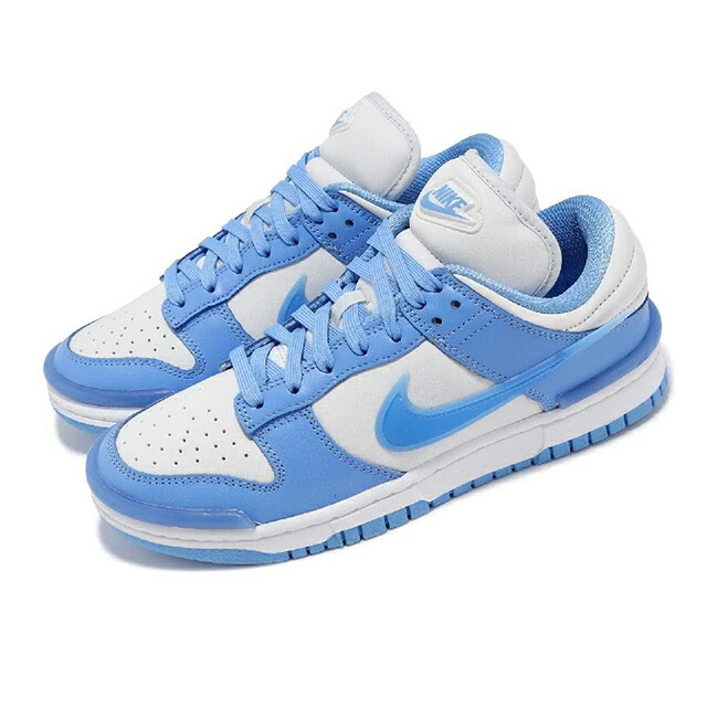 NIKE WMNS DUNK LOW TWIST ナイキ レディースカジュアルシューズ BLUE 24-01-S 靴-スニーカー-レディース靴