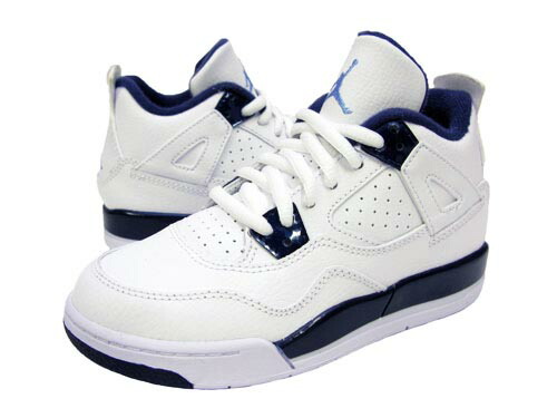 NIKE JORDAN 4 RETRO BP(なおなお書き) 【LEGEND BLUE】【レジェンドブルー】ナイキ ジョーダン 4 レトロ キッズ白紺