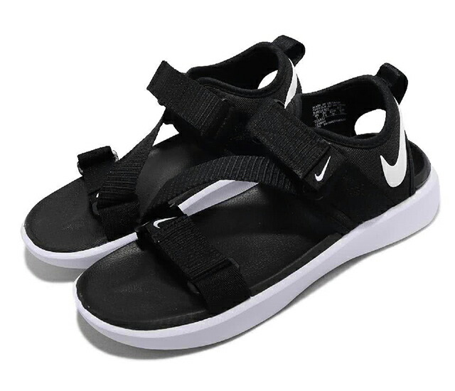 NIKE WMNS VISTA SANDALナイキ レディースカジュアルシューズBLACK WHITE 22-08-S#70