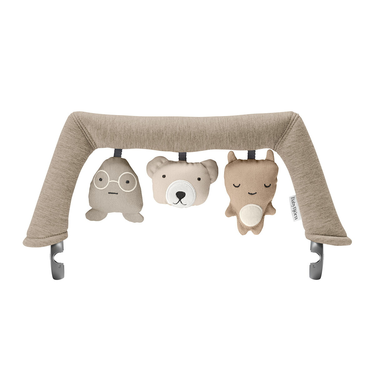 ベビービョルン BabyBjorn バウンサー用ソフトトーイ / ソフトフレンズ ニュートラル ( 生後1ヶ月から約2歳頃まで 赤ちゃん ベビー 女の子 男の子 おもちゃ バウンサー トイ 出産祝い ギフト プレゼント)【即納】