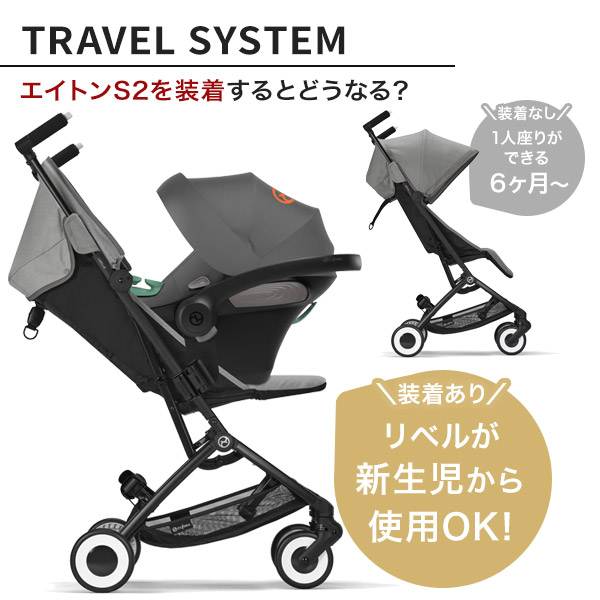 サイベックス リベル 2022年 ベビーカー cybex LIBELLE アイサイズ