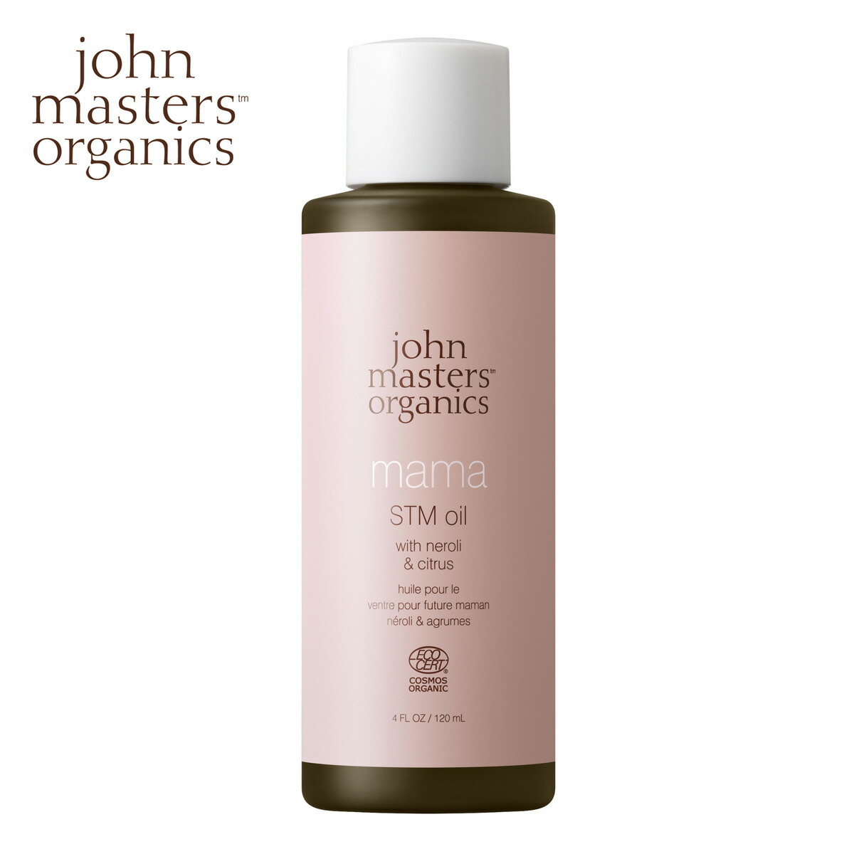 ジョンマスターオーガニック John Masters Organics N&CママSTMオイル（ネロリ＆シトラス） 120ml ( 赤ちゃん ベビー 新生児 ママ ボディケア オイル オーガニック 出産祝い ギフト プレゼント 日本製) 【即納】画像