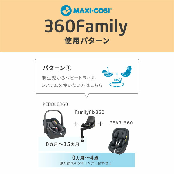 Maxi-Cosi/マキシコシ/ファミリーフィックス360
