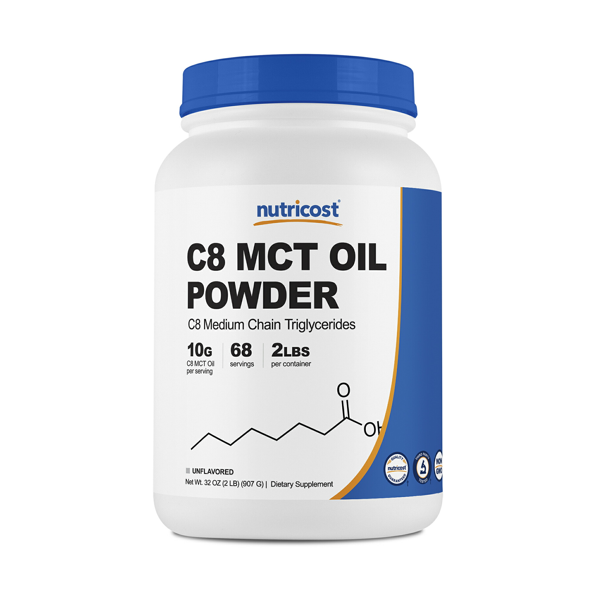 Nutricost C8 Mct オイル パウダー 2lb 32オンス 95 C8 Mct オイル パウダー Psicologosancora Es