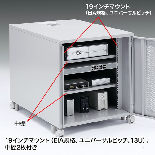 マウントバッターボックス 19in大いさ 13u こしき ルーター 近所近辺道具 サーバ 納める 幸運 Cp 2 サンワ支給 代引き 後ばらい決済不可商物 Eastjob Pl